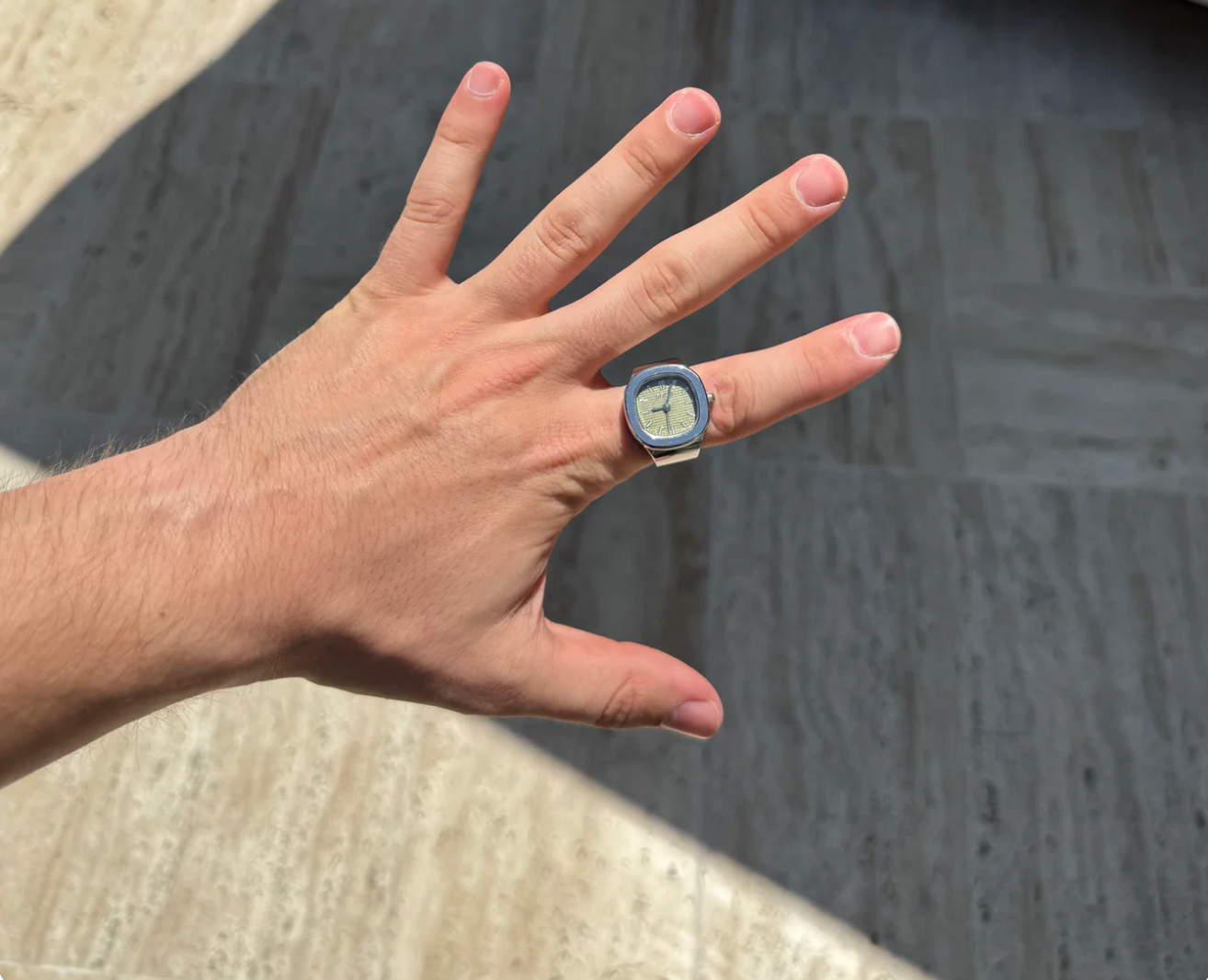 BAGUE BOZHI ❈ NAUTILUS SILVER GREEN