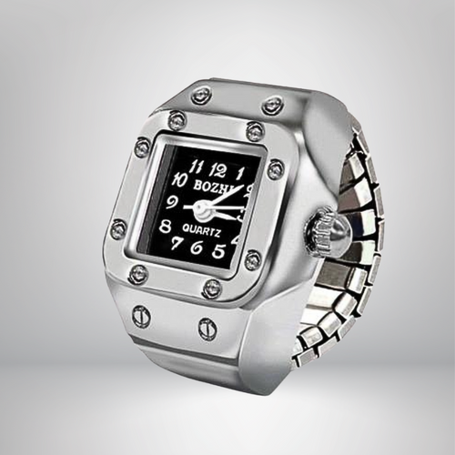 BAGUE BOZHI ❈ SANTOS SILVER BLACK