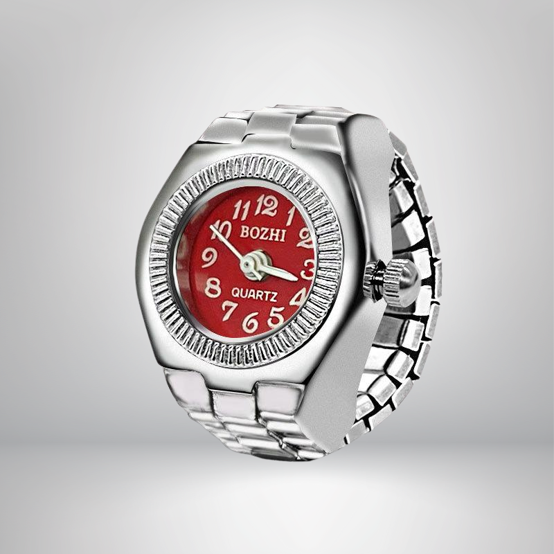 BAGUE BOZHI ❈ MILANO SILVER RED