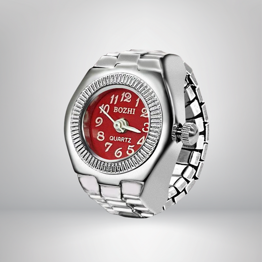 BAGUE BOZHI ❈ MILANO SILVER RED