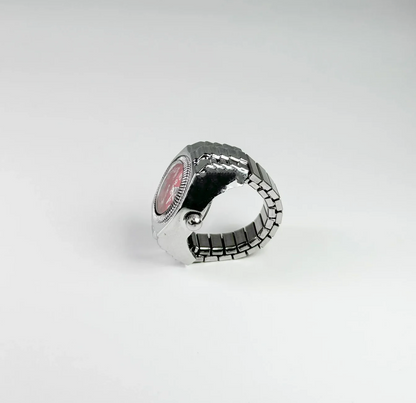 BAGUE BOZHI ❈ MILANO SILVER RED