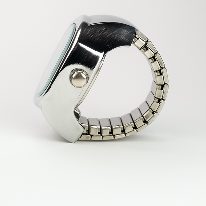 BAGUE BOZHI ❈ NAUTILUS SILVER GREEN