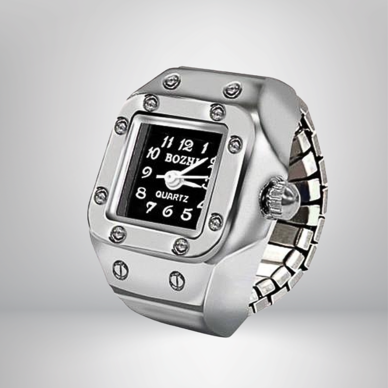 BAGUE BOZHI ❈ SANTOS SILVER BLACK