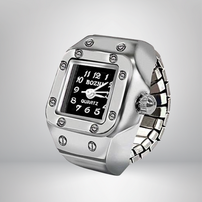 BAGUE BOZHI ❈ SANTOS SILVER BLACK