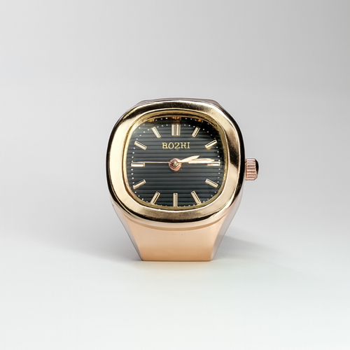 BAGUE BOZHI ❈ NAUTILUS ROSE BLACK