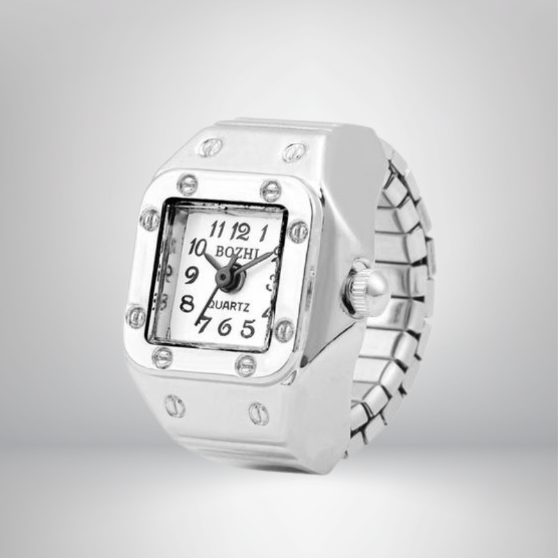 BAGUE BOZHI ❈ SANTOS SILVER WHITE