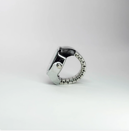 BAGUE BOZHI ❈ NAUTILUS SILVER WHITE